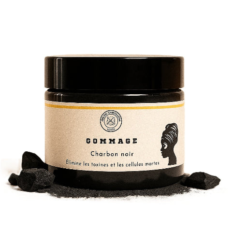 Gommage au Charbon Noir - Nature et Traditions