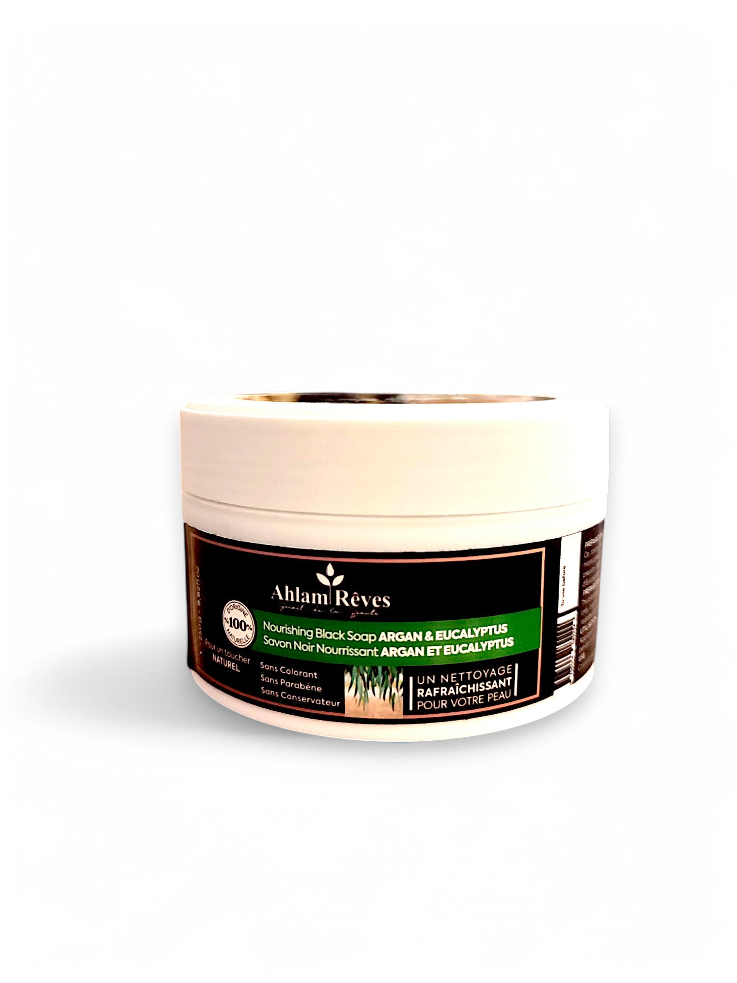 Savon Noir Nourrissant Argan et Eucalyptus