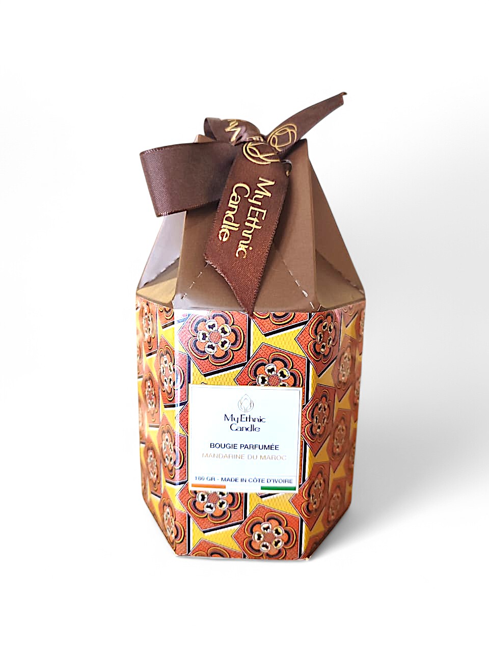 Bougie parfumée Mandarine du Maroc - My Ethnic Candle